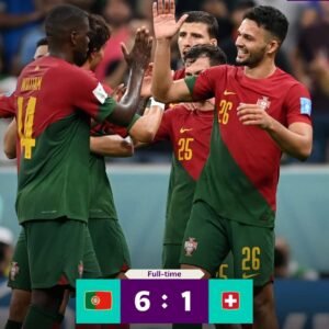 Portugal in 6-1 a gual zaw na changta