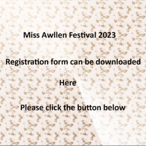 MISS AWLLEN 2023 REGISTRATION FORM