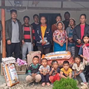 Ukhrul (Inpi+KSO) in Frontline kho ho visit, neh le chah zong hom doh