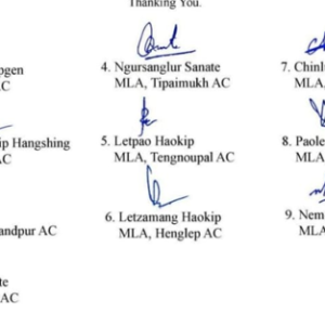 Pu LM Khaute MLA CCpur AC pang in HAC Thupuk na dawilo thutaklang